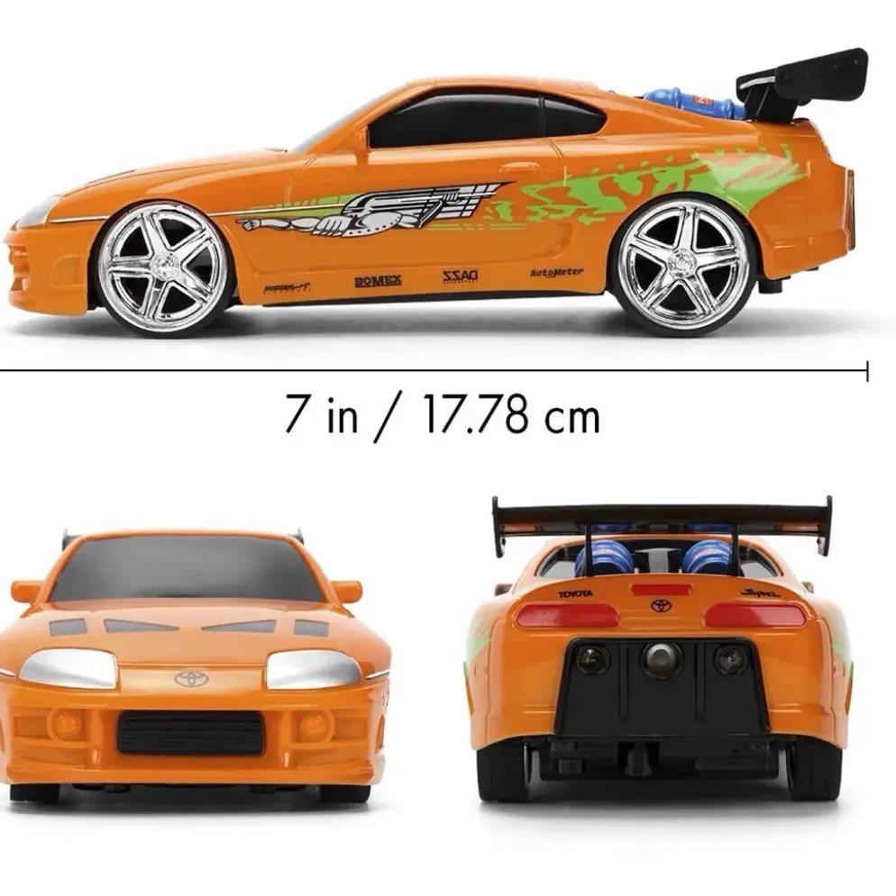 Brians Toyota Supra Nitro Powered - RC - Jada - 18 cm