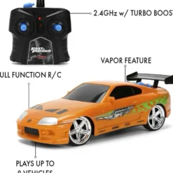 Brians Toyota Supra Nitro Powered - RC - Jada - 18 cm