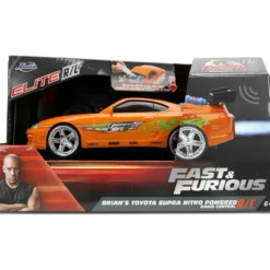 Brians Toyota Supra Nitro Powered - RC - Jada - 18 cm