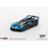 Bugatti Bolide Presentation - Svart / Blå - 1063 - Mini GT - 1:64