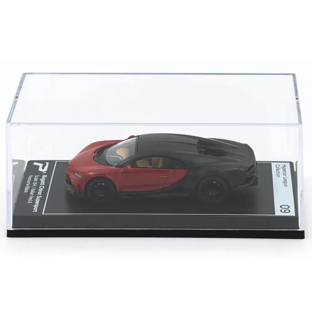 Bugatti Chiron Supersport - Röd - PosterCars - 1:64