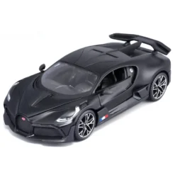 Bugatti Divo - Mattsvart - Maisto - 1:24