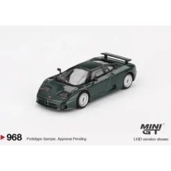 Bugatti EB110 GT - Grön (Verde Scuro) - 968 - Mini GT - 1:64