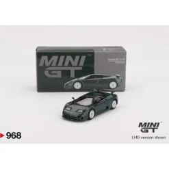 Bugatti EB110 GT - Grön (Verde Scuro) - 968 - Mini GT - 1:64