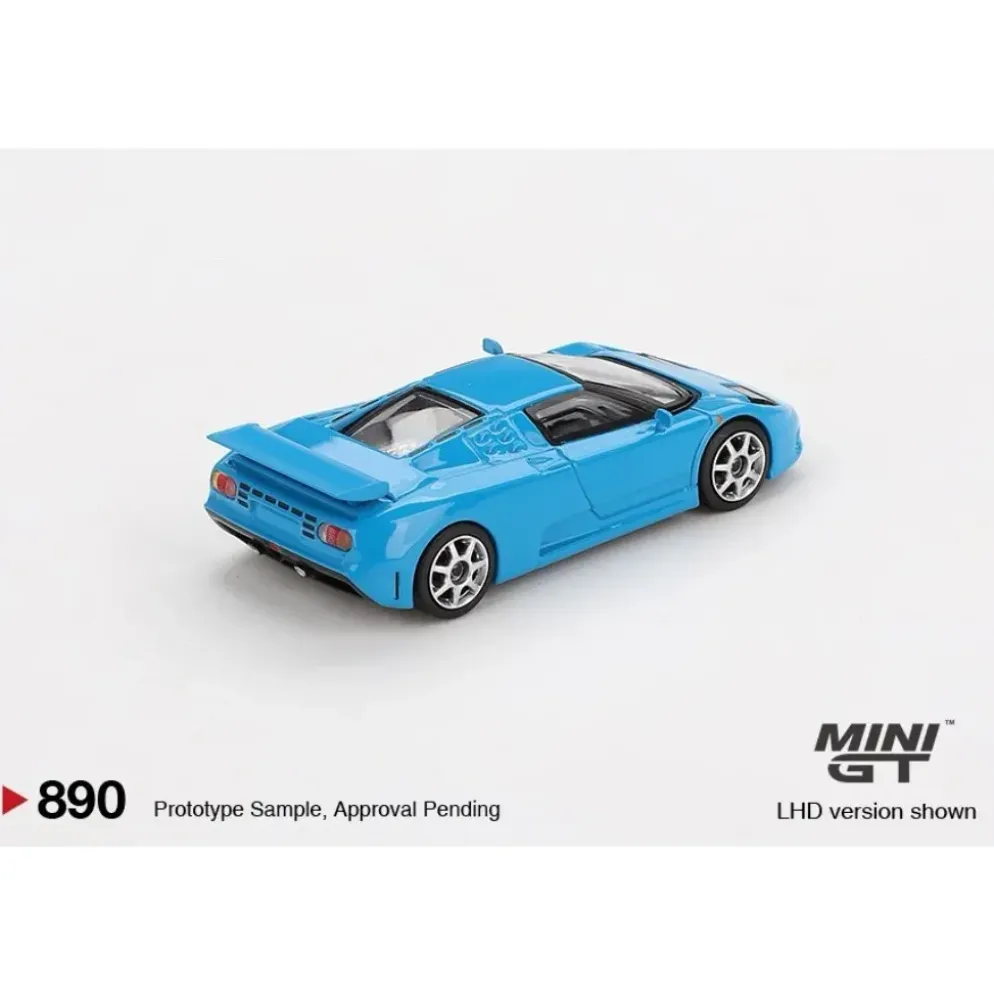 Bugatti EB110 - Super Sport Blu - 890 - Mini GT - 1:64