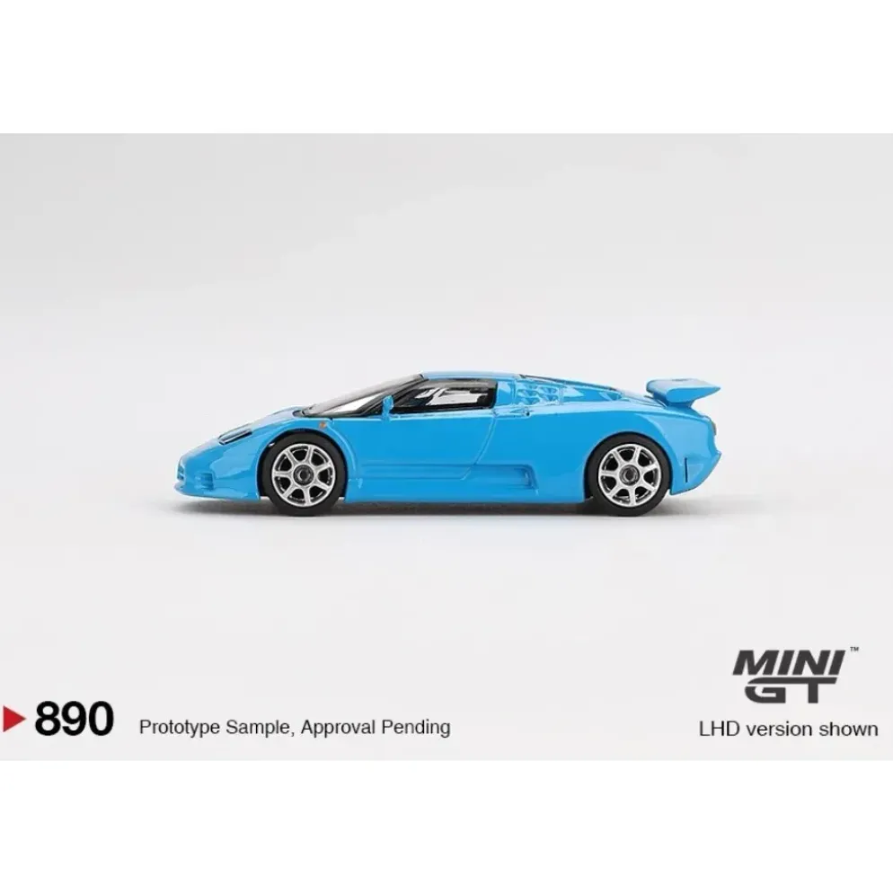 Bugatti EB110 - Super Sport Blu - 890 - Mini GT - 1:64