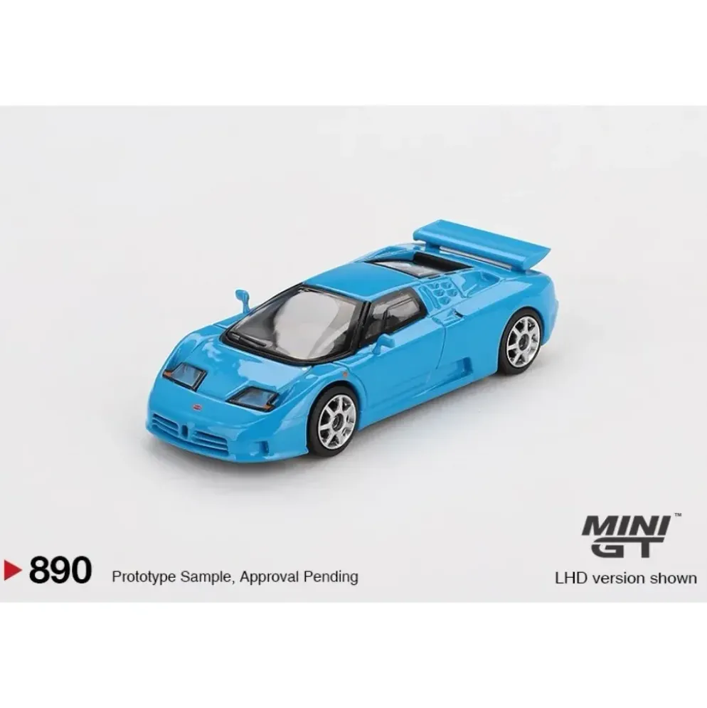 Bugatti EB110 - Super Sport Blu - 890 - Mini GT - 1:64