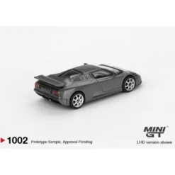 Bugatti EB110 - Super Sport Grigio Scuro - 1002 - Mini GT