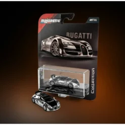 2005 Bugatti Veyron 16.4 Super Sport - Silver/Svart - Collection Series - Majorette - 1:64
