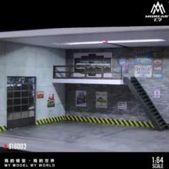 B-Workshop Parking Garage - LED-belysning - 1:64