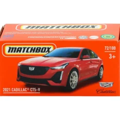 2021 Cadillac CT5-V - Röd - Power Grab - Matchbox
