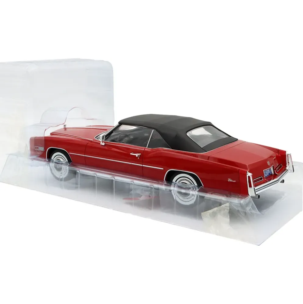 Cadillac Eldorado Convertible - 1976 - Röd - Modelcar Group - 1:18