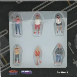 Car Meet 1 - Figurer - Tarmac + American Diorama - 1:64