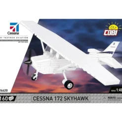 Cessna 172 Skyhawk - Vit - Byggklossar - 26620 - COBI - 1:48
