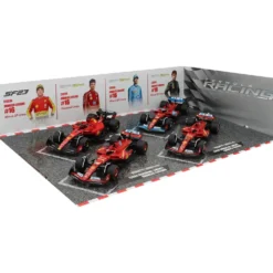 Charles Leclerc - 4 x F1-bilar - 2023-2024 - Bburago - 1:43