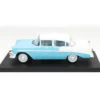 Chevrolet Bel Air - 1956 - Blå / Vit - WhiteBox - 1:24