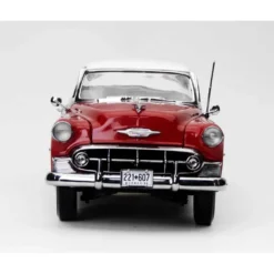 1953 Chevrolet Bel Air Coupe - Röd - Sun Star - 1:18