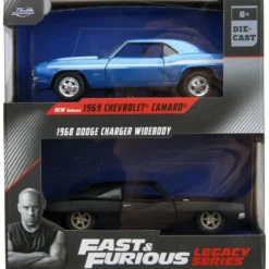 Chevrolet Camaro + Dodge Charger Widebody - F&F - Jada Toys