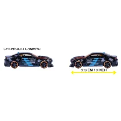 Chevrolet Camaro - Neon Racer Premium Cars - Majorette - 7 cm