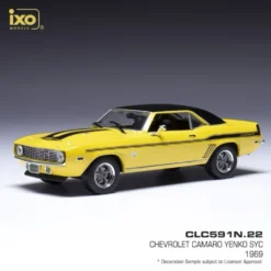 Chevrolet Camaro Yenko SYC - 1969 - Gul - Ixo Models - 1:43
