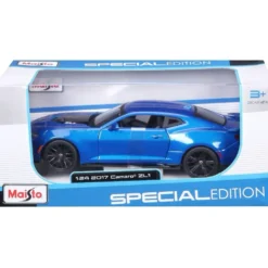 2017 Chevrolet Camaro ZL1 - Blå - Maisto - 1:24