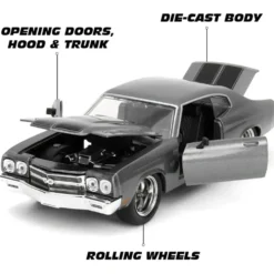 1970 Chevrolet Chevelle SS - Fast & Furious - Jada - 1:24