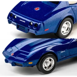 1966 Chevrolet Corvette C3 - Blå - Collection Series - Majorette - 1:64