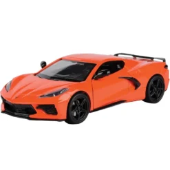 2020 Chevrolet Corvette C8 - Orange - Motormax - 1:24