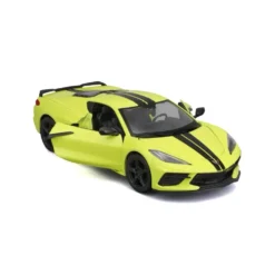 2020 Chevrolet Corvette Stingray Coupe Z51 - Gul - Maisto - 1:24