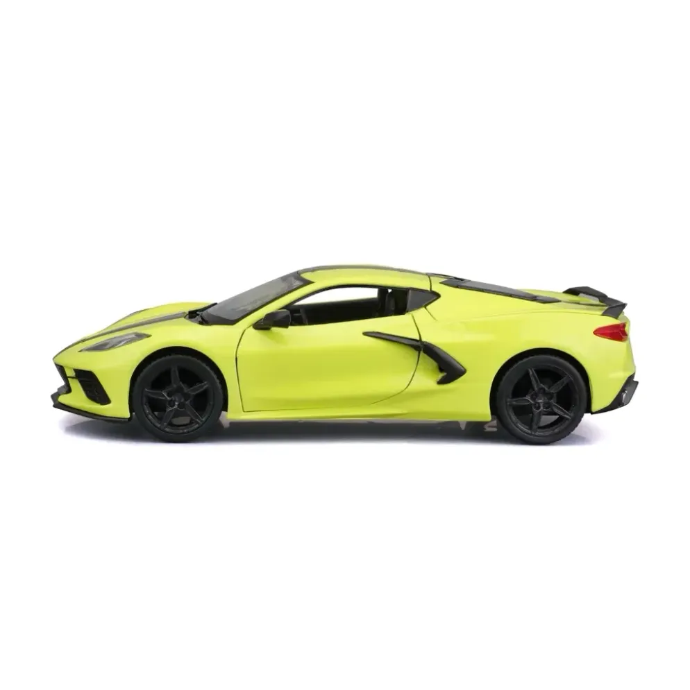 2020 Chevrolet Corvette Stingray Coupe Z51 - Gul - Maisto - 1:24