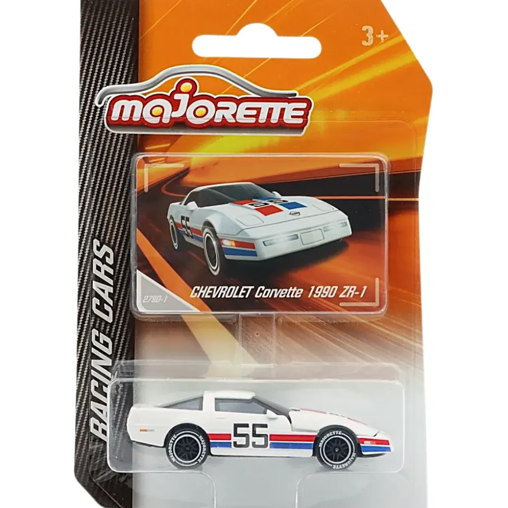 Chevrolet Corvette 1990 ZR1 - Racing Cars - Majorette - 7 cm