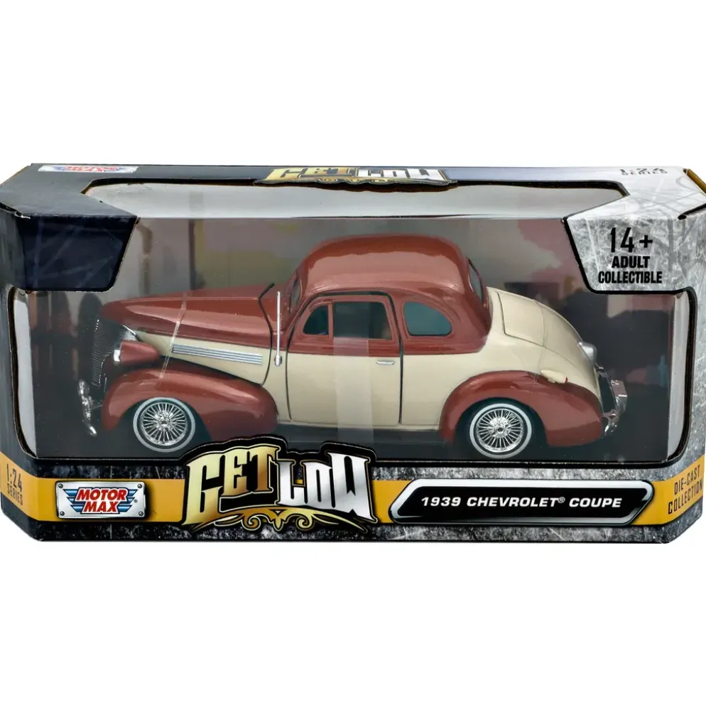 1939 Chevrolet Coupe - Koppar - Motormax - 1:24