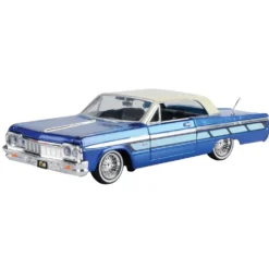 1964 Chevrolet Impala - Blå - Get Low - Motormax - 1:24