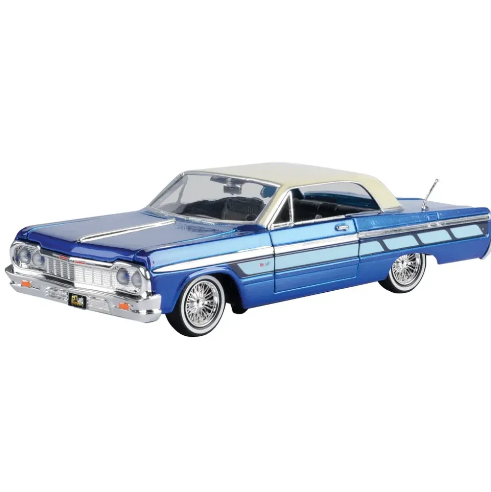 1964 Chevrolet Impala - Blå - Get Low - Motormax - 1:24