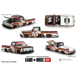 Chevrolet Silverado KAIDO Intimidator V1 - 212 - Kaido House x Mini GT - 1:64