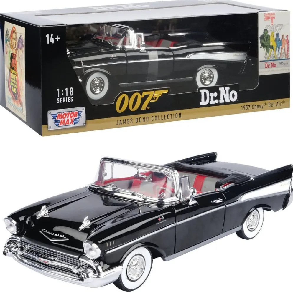 1957 Chevy Bel Air - Dr. No - James Bond - Motormax - 1:18