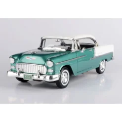 1955 Chevy Bel Air - Grön och Vit - Motormax - 1:18