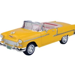 1955 Chevy Bel Air - Gul - Motormax - 1:18