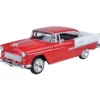 1955 Chevy Bel Air - Röd - Motormax - 1:24