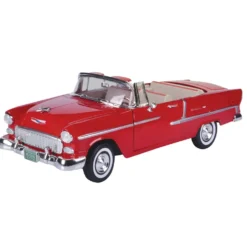 1955 Chevy Bel Air - Röd - Motormax - 1:18