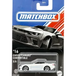'16 Chevy Camaro Convertible - Vit - Matchbox