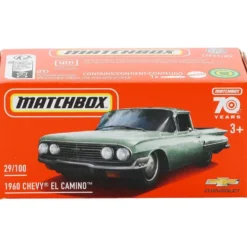 1960 Chevy El Camino - Grön - Power Grab - Matchbox