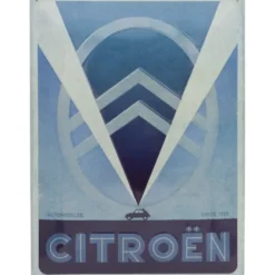 Citroën - Automobiles Since 1919 - Plåtskylt - 30x40 cm