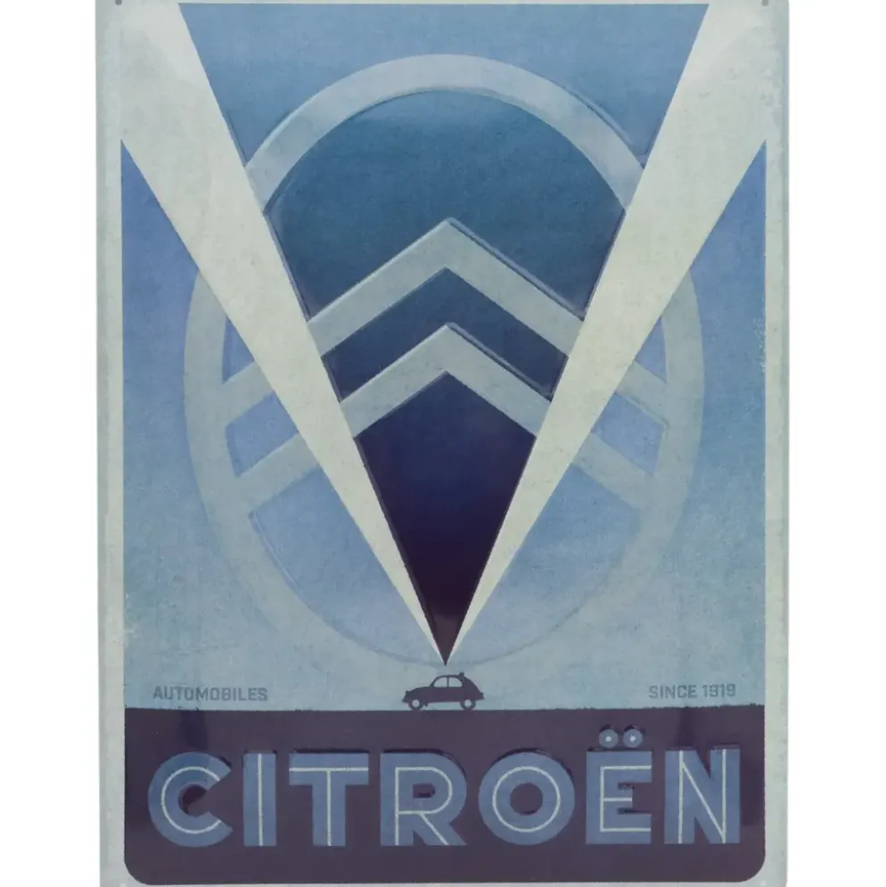 Citroën - Automobiles Since 1919 - Plåtskylt - 30x40 cm
