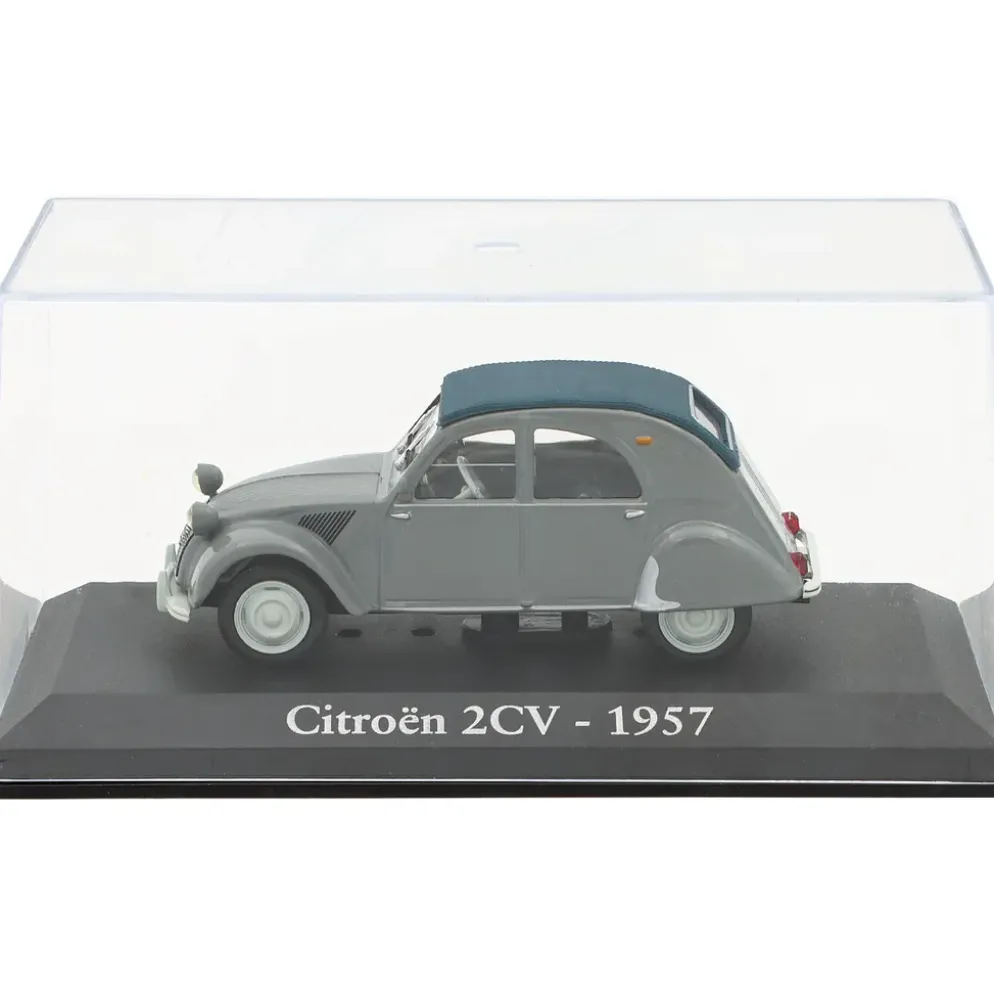 Citroën 2CV - 1957 - Grå - Atlas Editions - 1:43