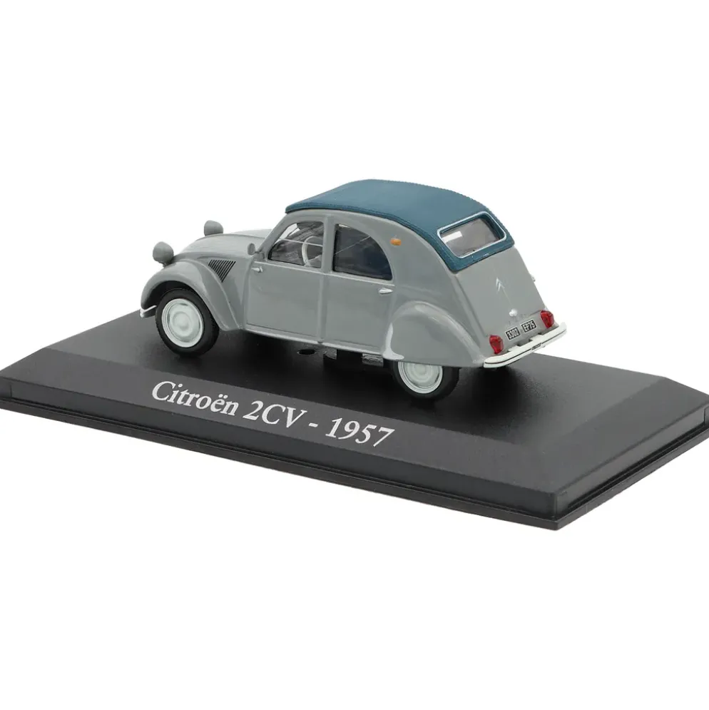 Citroën 2CV - 1957 - Grå - Atlas Editions - 1:43