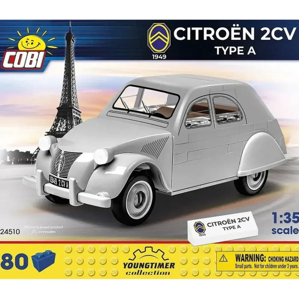 Citroën 2CV Type A - Grå - 24510 - COBI - 1:35