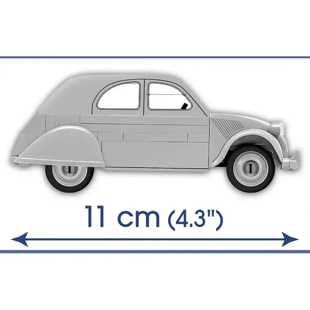 Citroën 2CV Type A - Grå - 24510 - COBI - 1:35