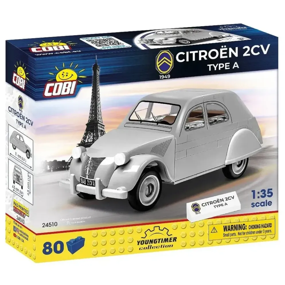 Citroën 2CV Type A - Grå - 24510 - COBI - 1:35