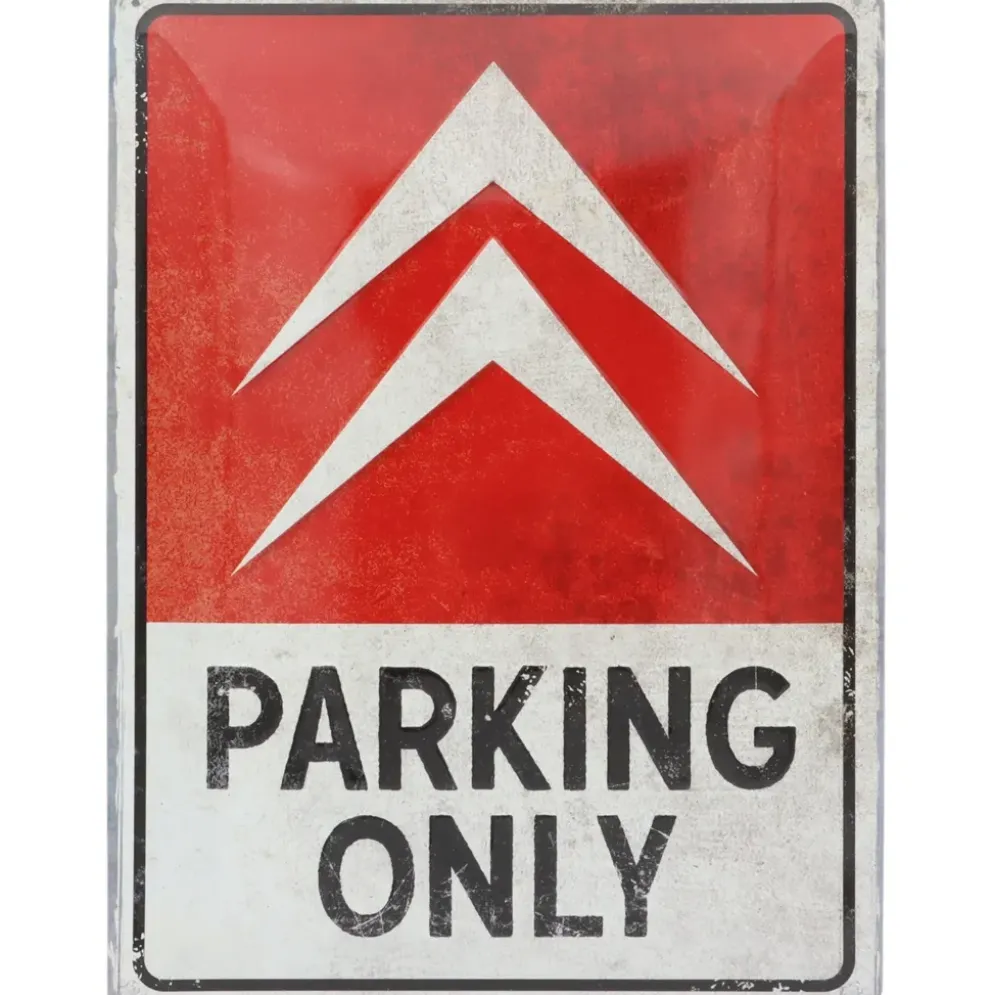 Citroën - Parking Only - Plåtskylt - 30x40 cm